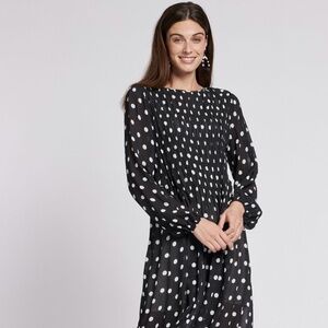 Tyler Boe Taylor Polka Dot Maxi Dress